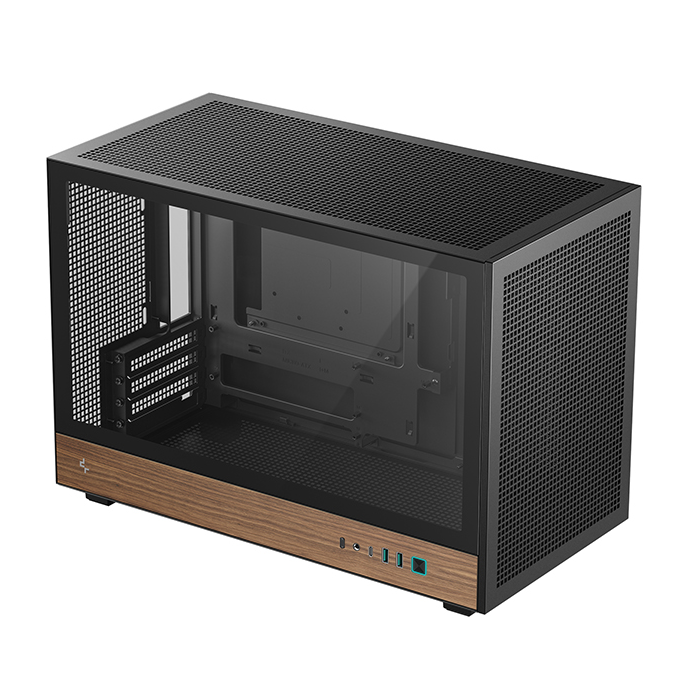 DEEPCOOL CH260 WOOD - BLACK